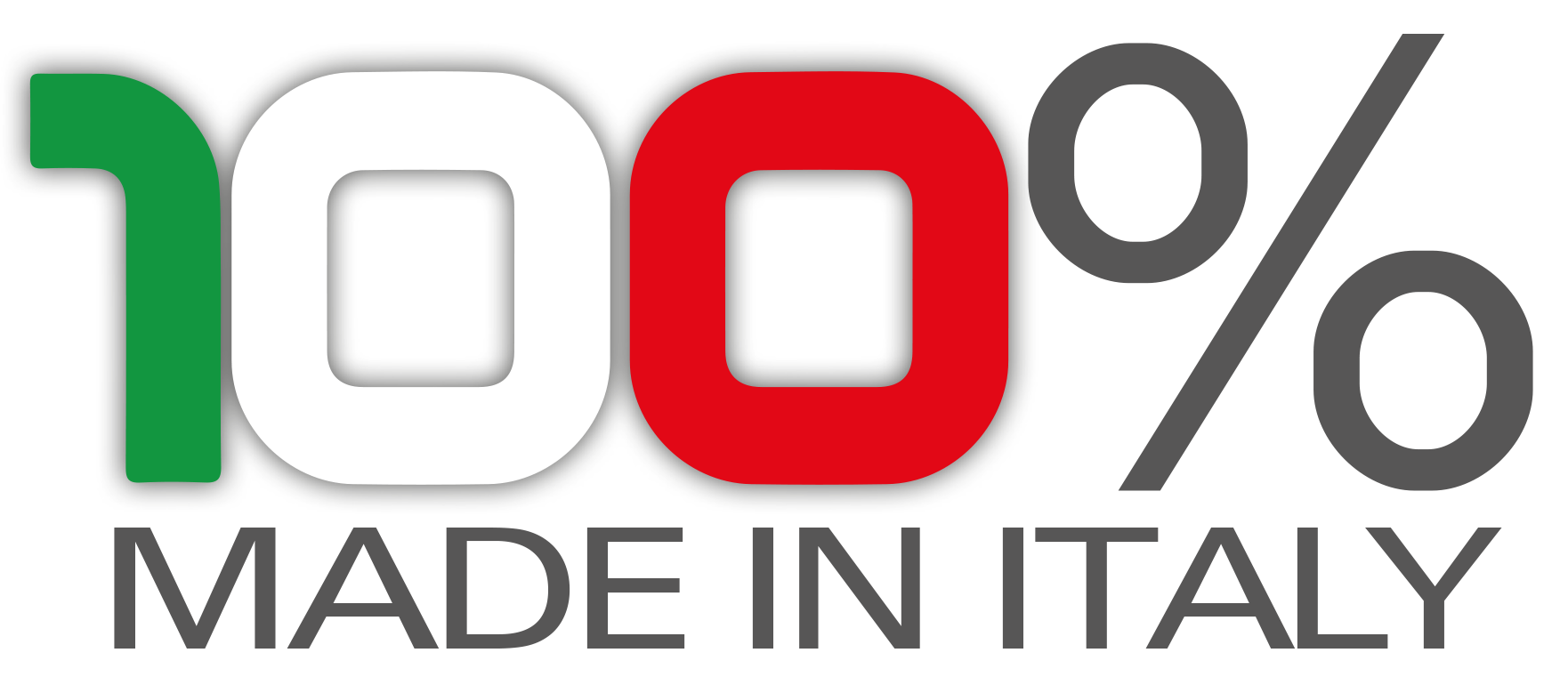 100 Made in italy logo