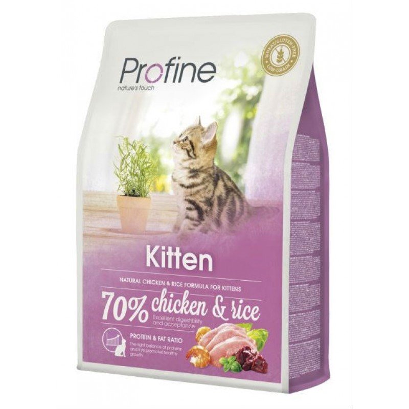 PROFINE ΓΑΤΑΣ KITTEN CHICKEN RICE 300gr + 300gr Δώρο ΓΑΤΕΣ PROFINE ΓΑΤΑΣ KITTEN CHICKEN RICE 300gr + 300gr Δώρο ΓΑΤΕΣ