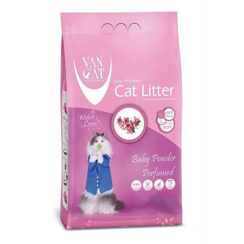 VAN CAT BABY POWDER CLUMPING 10KG (ΨΙΛΗ) ΓΑΤΕΣ VAN CAT BABY POWDER CLUMPING 10KG (ΨΙΛΗ) ΓΑΤΕΣ