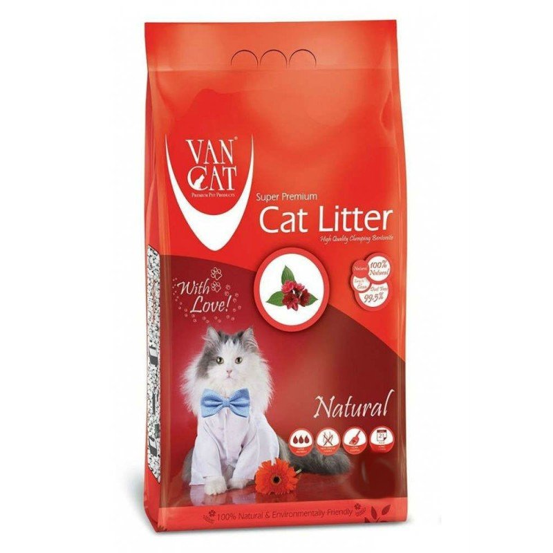 VAN CAT NATURAL CLUMPING 10KG (ΨΙΛΗ) VAN CAT NATURAL CLUMPING 10KG (ΨΙΛΗ)