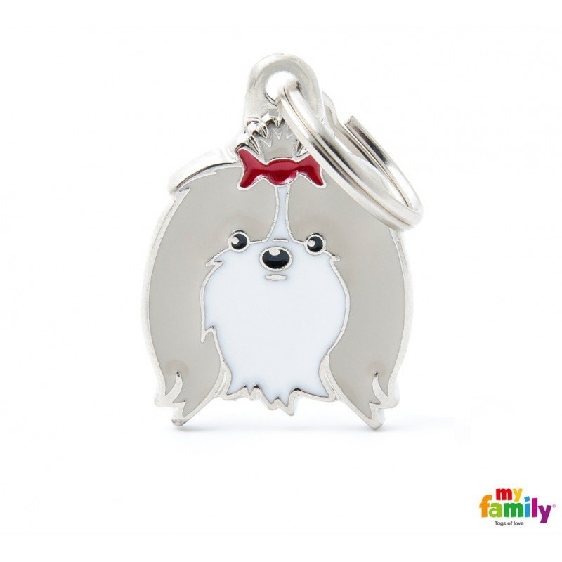 ΤΑΥΤΟΤΗΤΑ ΣΚΥΛΟΥ MY FAMILY GREY SHIH TZU ΤΑΥΤΟΤΗΤΕΣ ΤΑΥΤΟΤΗΤΑ ΣΚΥΛΟΥ MY FAMILY GREY SHIH TZU ΤΑΥΤΟΤΗΤΕΣ