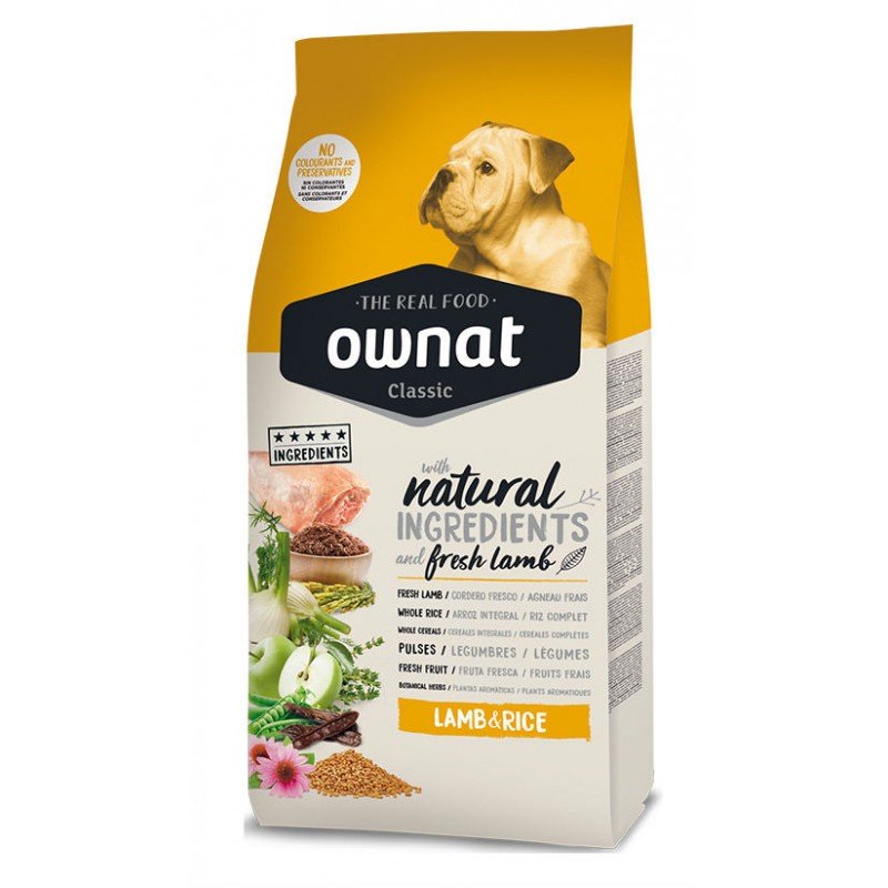 Ownat Classic Lamb & Rice 4Kgr ΞΗΡΑ ΤΡΟΦΗ ΣΚΥΛΟΥ Ownat Classic Lamb & Rice 4Kgr ΞΗΡΑ ΤΡΟΦΗ ΣΚΥΛΟΥ