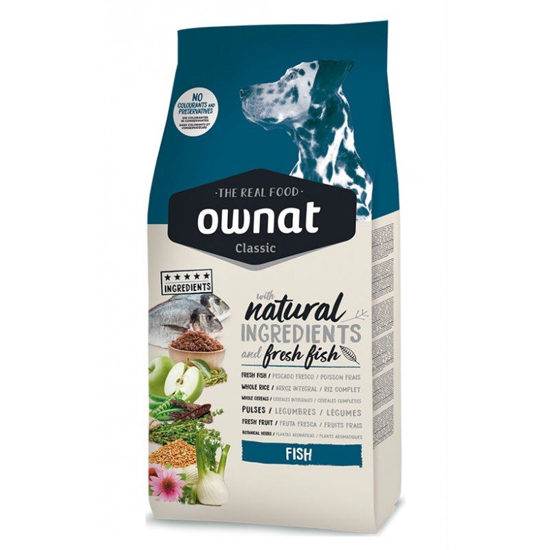 Ownat Classic Fish 20Kgr ΞΗΡΑ ΤΡΟΦΗ ΣΚΥΛΟΥ Ownat Classic Fish 20Kgr ΞΗΡΑ ΤΡΟΦΗ ΣΚΥΛΟΥ