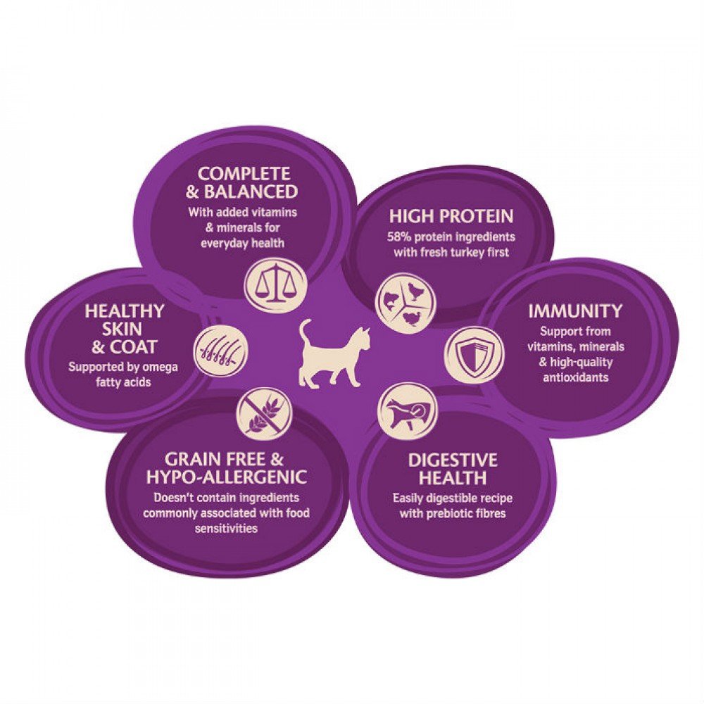 WELLNESS CORE CAT KITTEN ΓΑΛΟΠΟΥΛΑ ΣΟΛΟΜΟΣ 1.75Kg