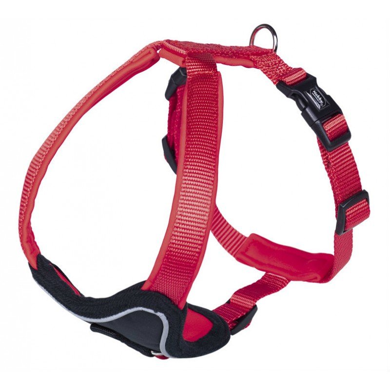Nobby Ανατομικό Επιστήθιο M-L (30mmx50-60cm) Κόκκινο ΣΚΥΛΟΙ Nobby Ανατομικό Επιστήθιο M-L (30mmx50-60cm) Κόκκινο ΣΚΥΛΟΙ