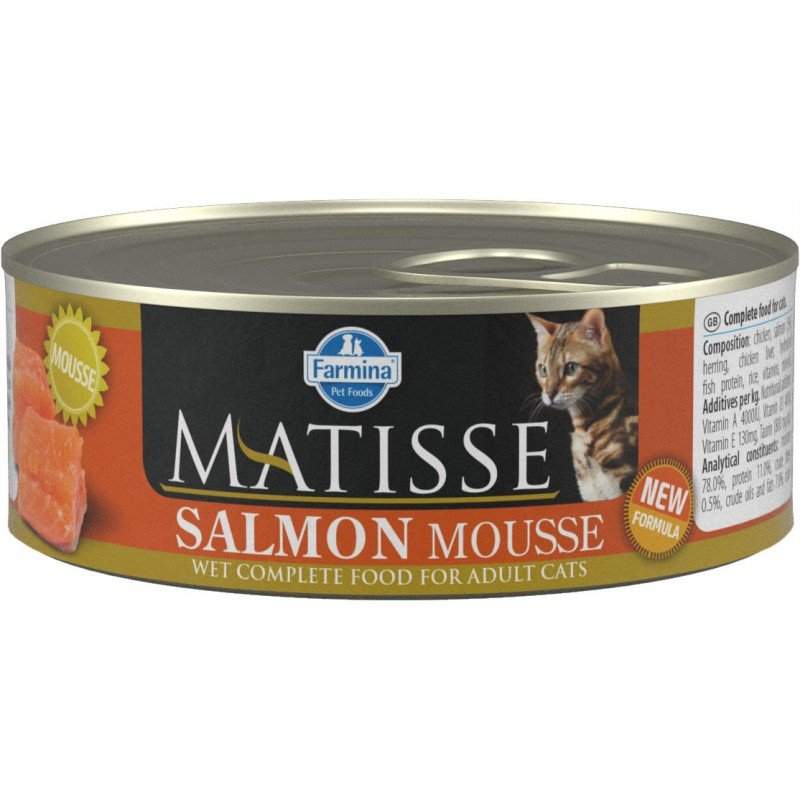 Matisse wet food Salmon 85gr ΥΓΡΗ ΤΡΟΦΗ -  ΚΟΝΣΕΡΒΕΣ ΓΑΤΑΣ