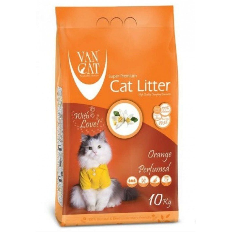 VAN CAT CLUMPING ORANGE ΜΕ ΑΡΩΜΑ ΠΟΡΤΟΚΑΛΙ 10KG (ΨΙΛΗ) ΓΑΤΕΣ VAN CAT CLUMPING ORANGE ΜΕ ΑΡΩΜΑ ΠΟΡΤΟΚΑΛΙ 10KG (ΨΙΛΗ) ΓΑΤΕΣ