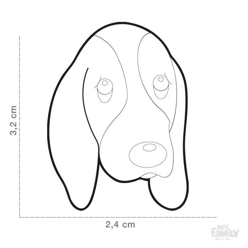 ΤΑΥΤΟΤΗΤΑ ΣΚΥΛΟΥ MY FAMILY BASSET HOUND ΤΑΥΤΟΤΗΤΕΣ ΤΑΥΤΟΤΗΤΑ ΣΚΥΛΟΥ MY FAMILY BASSET HOUND ΤΑΥΤΟΤΗΤΕΣ