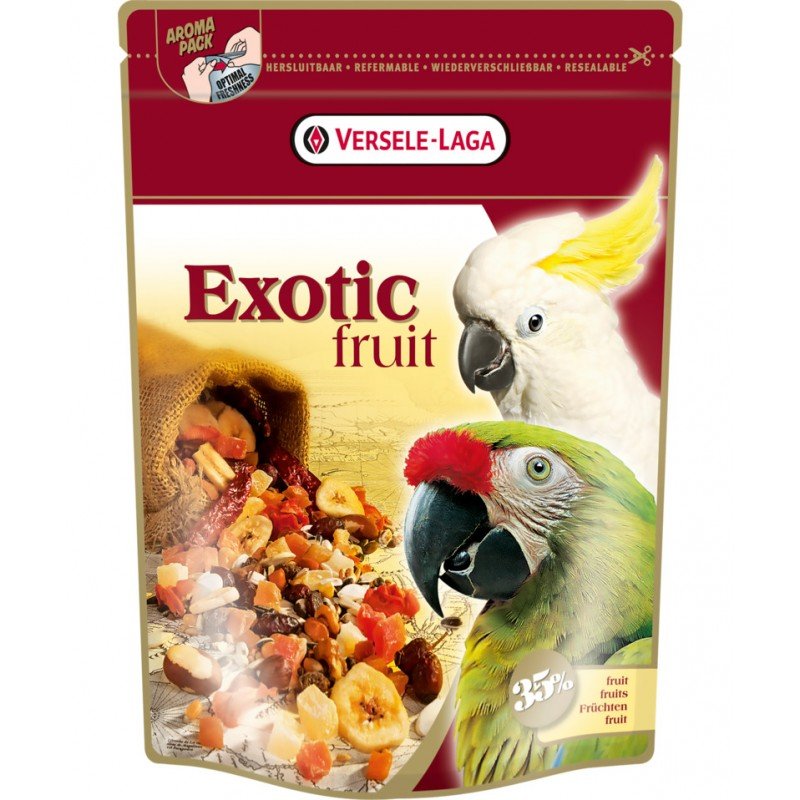 Τροφή Versele-laga Exotic Fruit 600gr ΤΡΟΦΕΣ ΓΙΑ ΠΟΥΛΙΑ