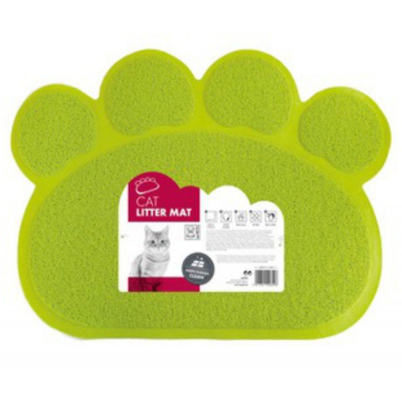 Πατάκι Για Λεκάνη Γάτας M-Pets 60x45cm Πράσινο ΓΑΤΕΣ Πατάκι Για Λεκάνη Γάτας M-Pets 60x45cm Πράσινο ΓΑΤΕΣ
