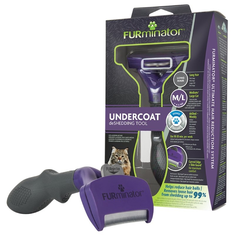 ΒΟΥΡΤΣΑ FURMINATOR CAT MEDIUM/LARGE ΓΙΑ ΜΑΚΡΥΤΡΙΧΕΣ ΓΑΤΕΣ ΓΑΤΕΣ ΒΟΥΡΤΣΑ FURMINATOR CAT MEDIUM/LARGE ΓΙΑ ΜΑΚΡΥΤΡΙΧΕΣ ΓΑΤΕΣ ΓΑΤΕΣ
