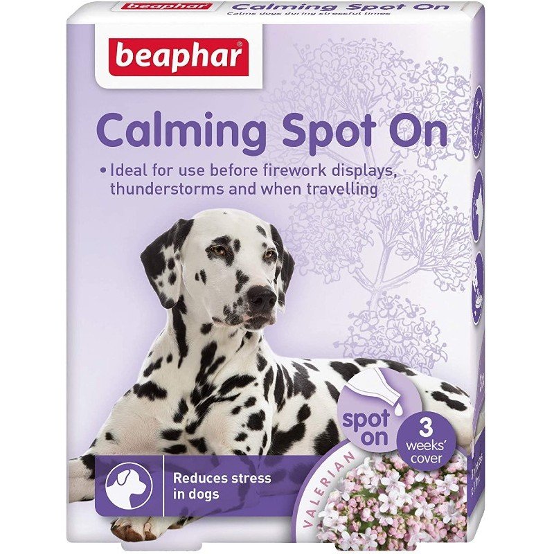 Beaphar Spot On Calming Αμπούλες Σκύλου 3τμχ ΣΥΜΠΛΗΡΩΜΑΤΑ ΔΙΑΤΡΟΦΗΣ & ΒΙΤΑΜΙΝΕΣ ΣΚΥΛΟΥ