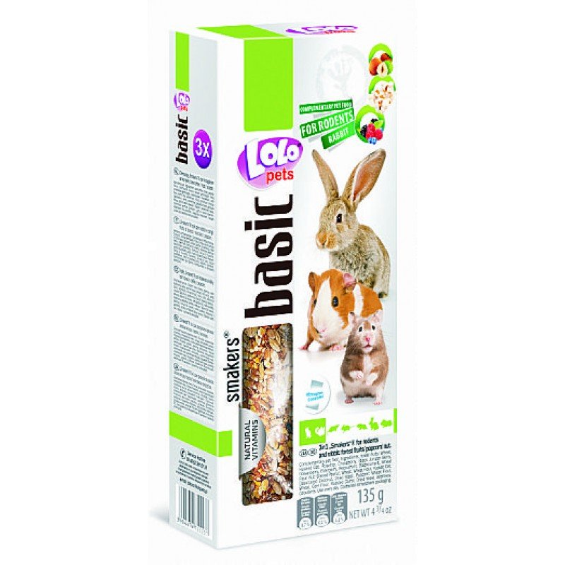 Lolo Rodent Sticks Mix2 σε 3 γεύσεις 135gr ΤΡΟΦΕΣ ΚΟΥΝΕΛΙΩΝ Lolo Rodent Sticks Mix2 σε 3 γεύσεις 135gr ΤΡΟΦΕΣ ΚΟΥΝΕΛΙΩΝ