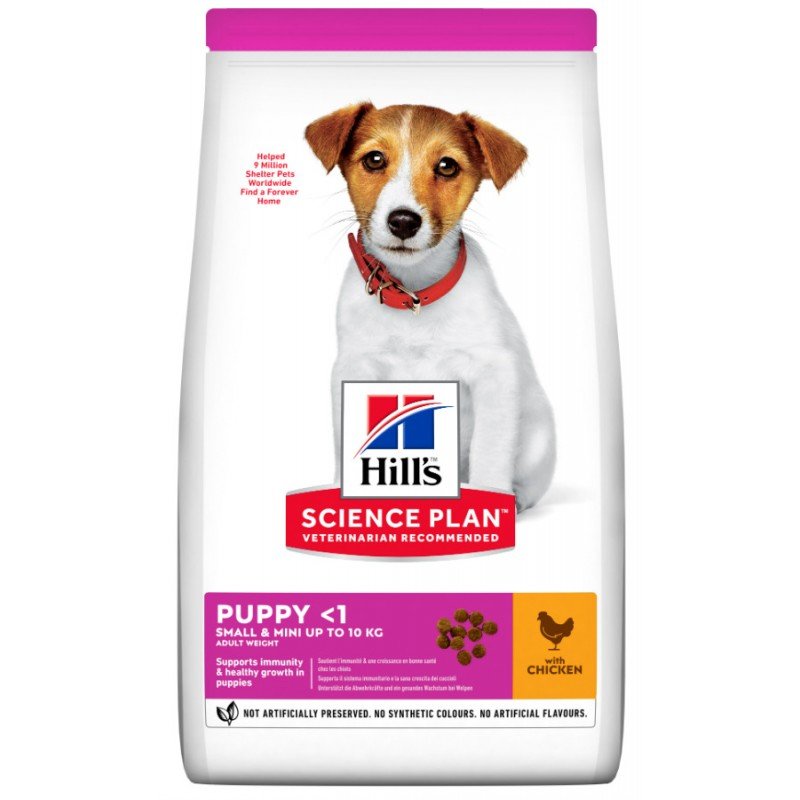 Hill's Science Plan Puppy Small & Mini Για Σκύλους Με Κοτόπουλο 1,5KG ΞΗΡΑ ΤΡΟΦΗ ΣΚΥΛΟΥ Hill's Science Plan Puppy Small & Mini Για Σκύλους Με Κοτόπουλο 1,5KG ΞΗΡΑ ΤΡΟΦΗ ΣΚΥΛΟΥ
