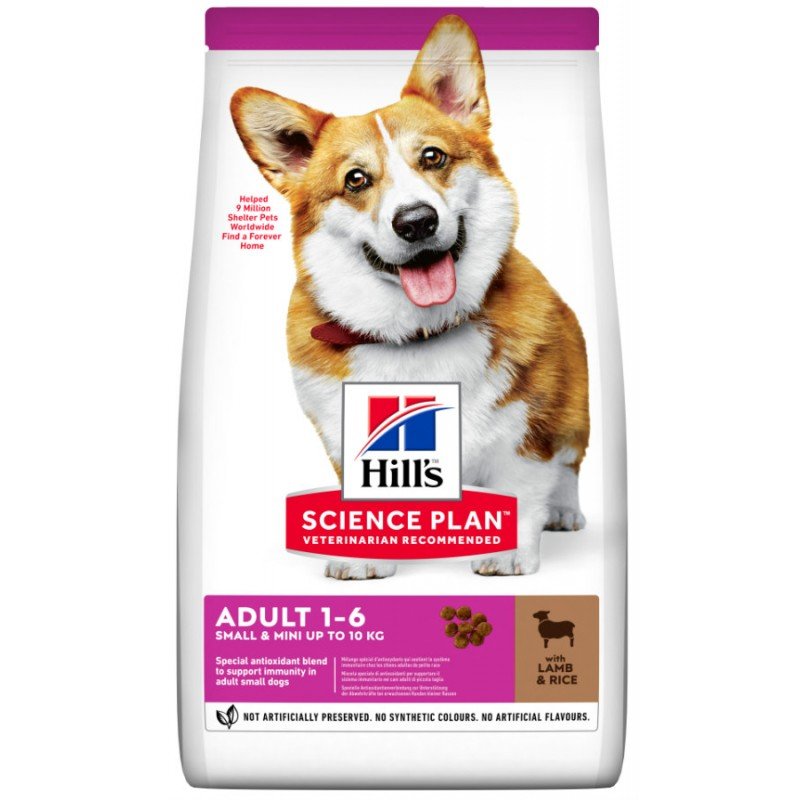 Hill's Science Plan Adult Small & Mini Για Σκύλους Με Αρνί Και Ρύζι 1,5KG ΞΗΡΑ ΤΡΟΦΗ ΣΚΥΛΟΥ Hill's Science Plan Adult Small & Mini Για Σκύλους Με Αρνί Και Ρύζι 1,5KG ΞΗΡΑ ΤΡΟΦΗ ΣΚΥΛΟΥ