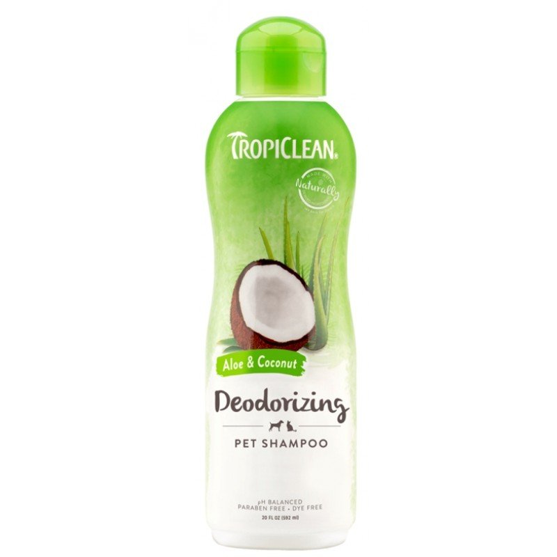 TROPICLEAN ALOE & COCONUT DEODORIZING SHAMPOO 592ML ΒΟΥΡΤΣΕΣ- ΠΕΡΙΠΟΙΗΣΗ - ΣΑΜΠΟΥΑΝ TROPICLEAN ALOE & COCONUT DEODORIZING SHAMPOO 592ML ΒΟΥΡΤΣΕΣ- ΠΕΡΙΠΟΙΗΣΗ - ΣΑΜΠΟΥΑΝ