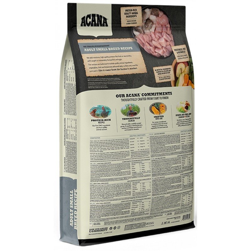 ACANA ADULT SMALL BREED 6kg ΞΗΡΑ ΤΡΟΦΗ ΣΚΥΛΟΥ ACANA ADULT SMALL BREED 6kg ΞΗΡΑ ΤΡΟΦΗ ΣΚΥΛΟΥ