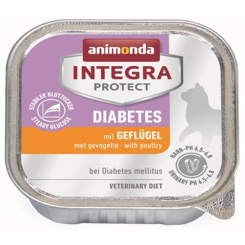 Animonda Integra Protect Diabetes Κοτόπουλο 100gr ΚΟΝΣΕΡΒΕΣ