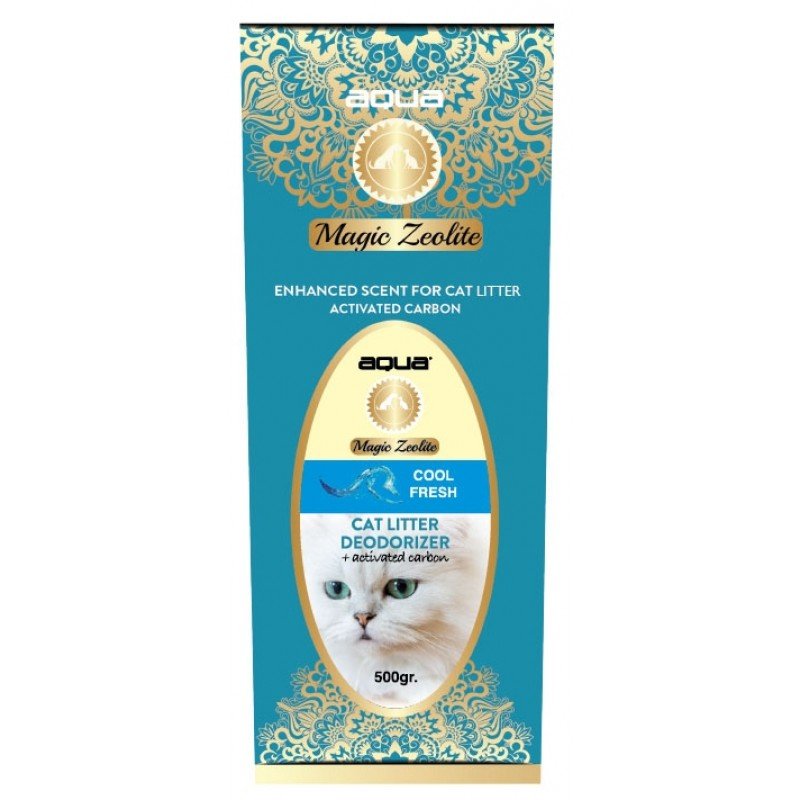 Aqua Zeolith+ Cool Fresh για την άμμο γάτας 500gr ΓΑΤΕΣ Aqua Zeolith+ Cool Fresh για την άμμο γάτας 500gr ΓΑΤΕΣ