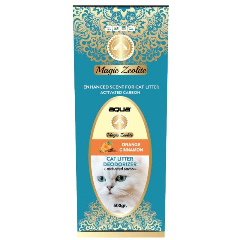 Aqua Zeolith+ Orange Cinammon για την άμμο γάτας 500gr ΓΑΤΕΣ Aqua Zeolith+ Orange Cinammon για την άμμο γάτας 500gr ΓΑΤΕΣ