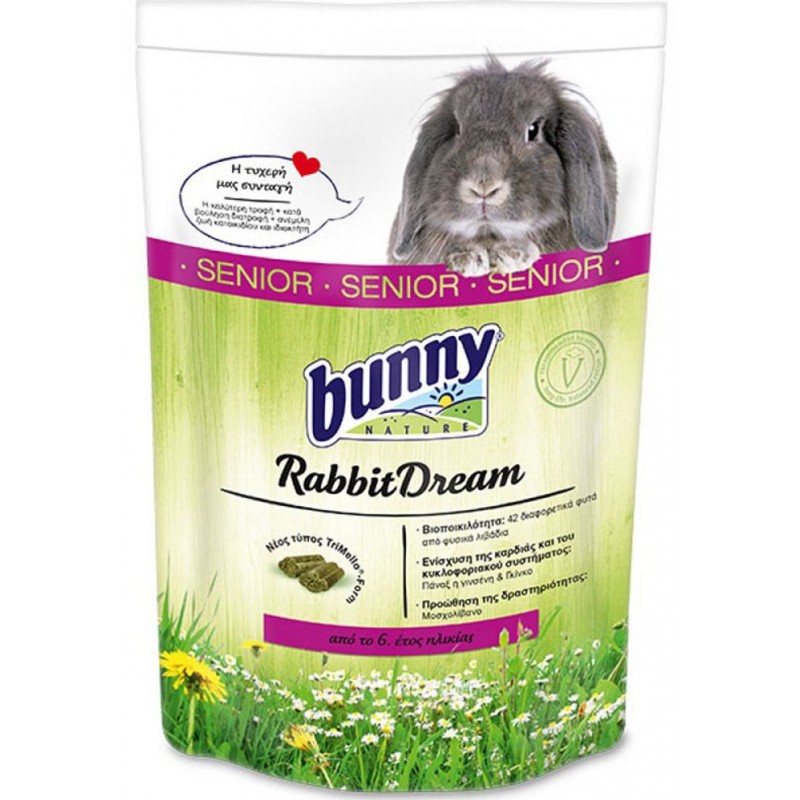 Bunny Nature Rabbit Dream Senior 1.5kg ΤΡΟΦΕΣ ΚΟΥΝΕΛΙΩΝ