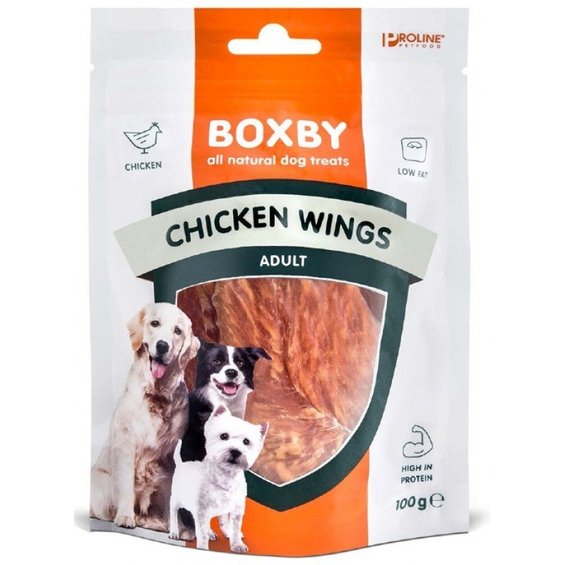 Λιχουδιές Boxby Chicken Wings 100gr ΛΙΧΟΥΔΙΕΣ & ΚΟΚΑΛΑ Λιχουδιές Boxby Chicken Wings 100gr ΛΙΧΟΥΔΙΕΣ & ΚΟΚΑΛΑ