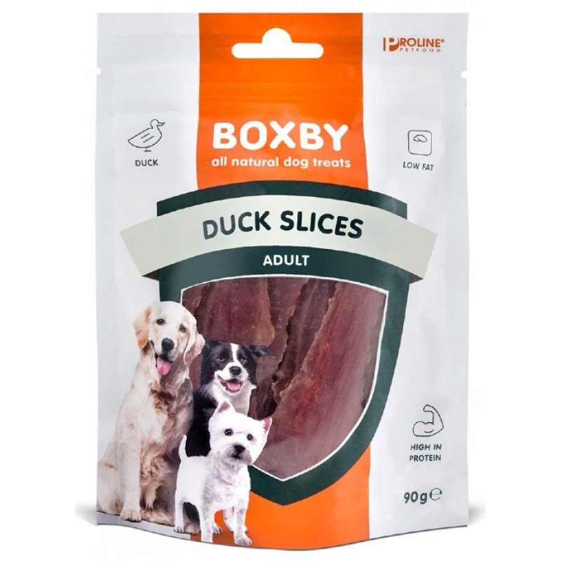 Λιχουδιές Boxby Slices Duck 90gr ΛΙΧΟΥΔΙΕΣ & ΚΟΚΑΛΑ