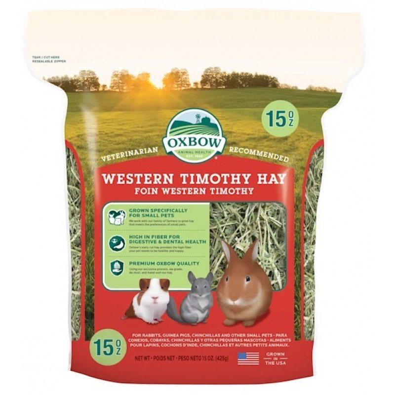 Χόρτο Oxbow Western Timothy 425gr ΜΙΚΡΑ ΖΩΑ - ΚΟΥΝΕΛΙΑ Χόρτο Oxbow Western Timothy 425gr ΜΙΚΡΑ ΖΩΑ - ΚΟΥΝΕΛΙΑ