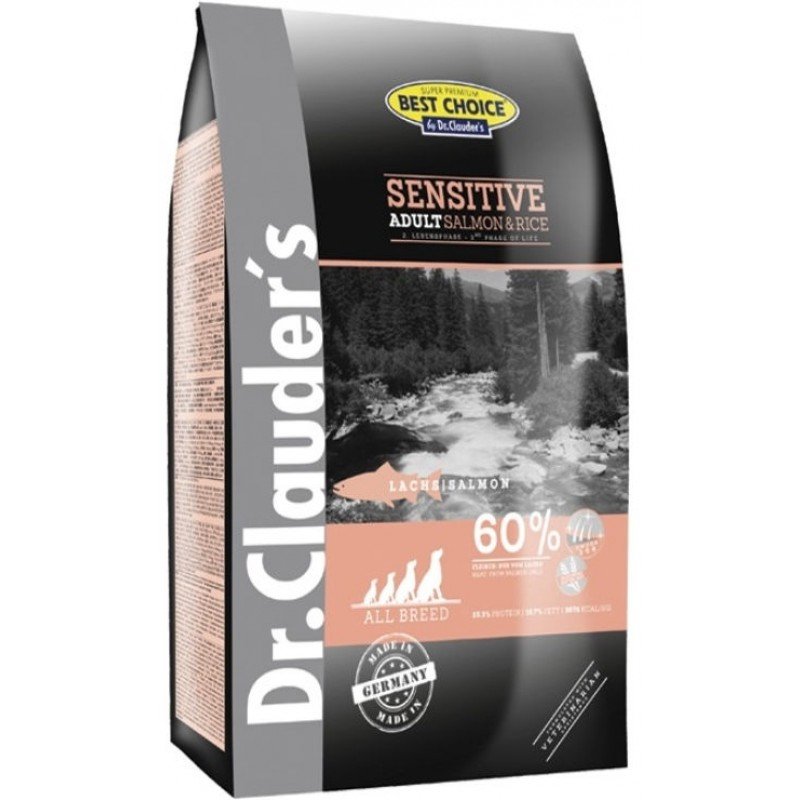 DR. CLAUDER'S BEST CHOICE ADULT SALMON & RICE 12,5KG +4KG ΔΩΡΟ ΞΗΡΑ ΤΡΟΦΗ ΣΚΥΛΟΥ DR. CLAUDER'S BEST CHOICE ADULT SALMON & RICE 12,5KG +4KG ΔΩΡΟ ΞΗΡΑ ΤΡΟΦΗ ΣΚΥΛΟΥ
