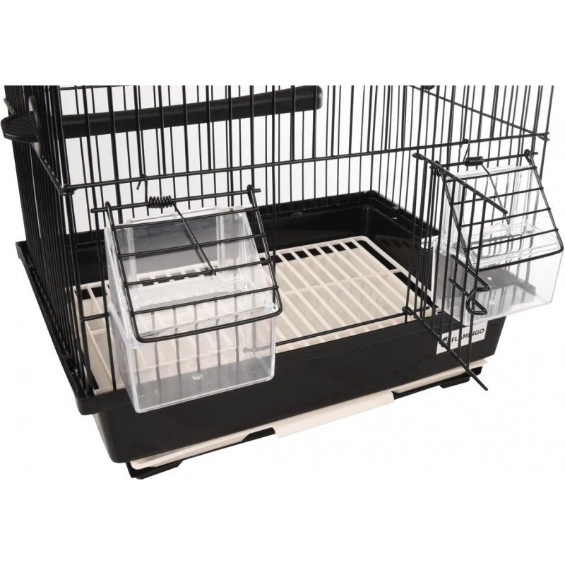 Κλουβί Flamingo Bird Cage Lombok 1 Black για μικρά Πουλιά 36,5 x 25,5 x 38 cm ΠΟΥΛΙΑ Κλουβί Flamingo Bird Cage Lombok 1 Black για μικρά Πουλιά 36,5 x 25,5 x 38 cm ΠΟΥΛΙΑ
