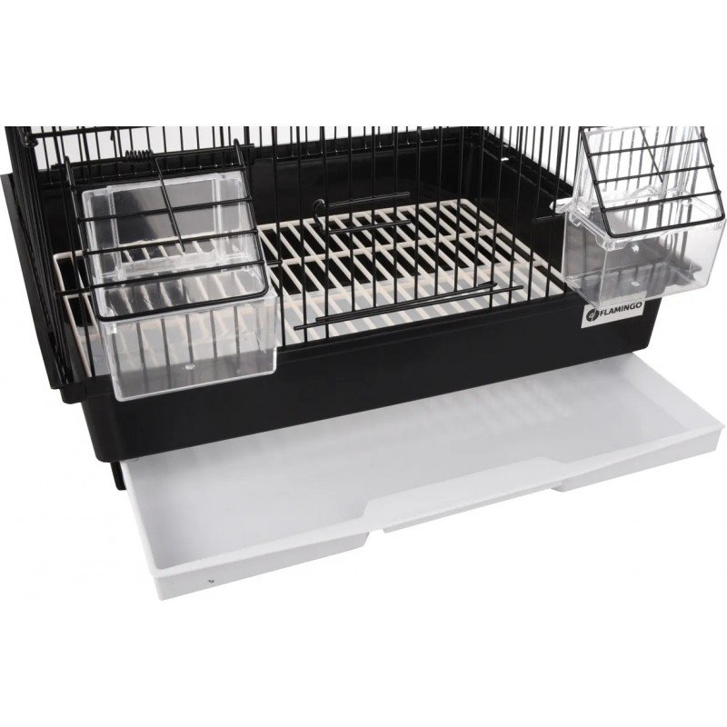 Κλουβί Flamingo Parakeet Cage Lampung 2 Black για μικρά και μεσαία Πουλιά 34 x 28 x 44,5 cm ΠΟΥΛΙΑ Κλουβί Flamingo Parakeet Cage Lampung 2 Black για μικρά και μεσαία Πουλιά 34 x 28 x 44,5 cm ΠΟΥΛΙΑ