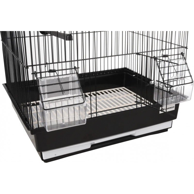 Κλουβί Flamingo Parakeet Cage Lampung 2 Black για μικρά και μεσαία Πουλιά 34 x 28 x 44,5 cm ΠΟΥΛΙΑ Κλουβί Flamingo Parakeet Cage Lampung 2 Black για μικρά και μεσαία Πουλιά 34 x 28 x 44,5 cm ΠΟΥΛΙΑ