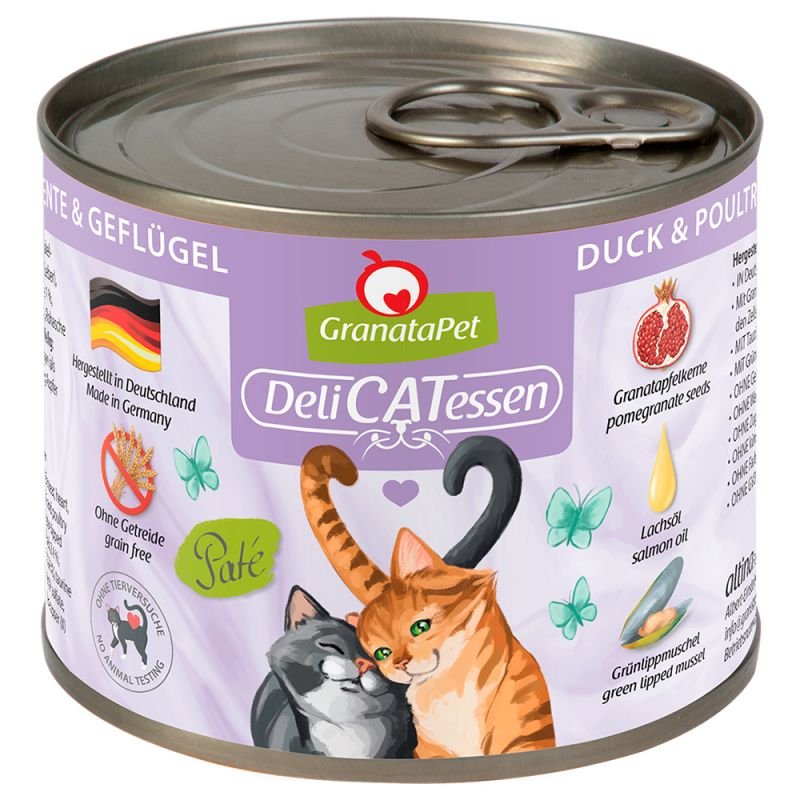 Granatapet Delicatessen 200gr με Πάπια και πουλερικά ΓΑΤΕΣ Granatapet Delicatessen 200gr με Πάπια και πουλερικά ΓΑΤΕΣ