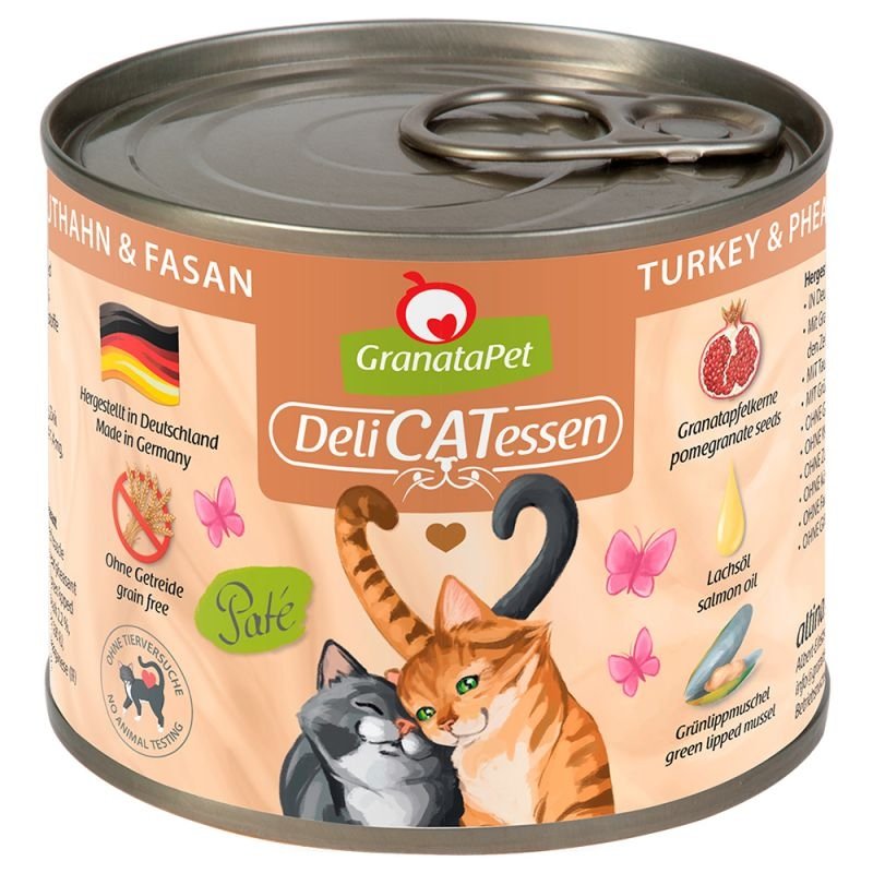 Granatapet Delicatessen 200gr με Γαλοπούλα και Φασιανό ΓΑΤΕΣ Granatapet Delicatessen 200gr με Γαλοπούλα και Φασιανό ΓΑΤΕΣ