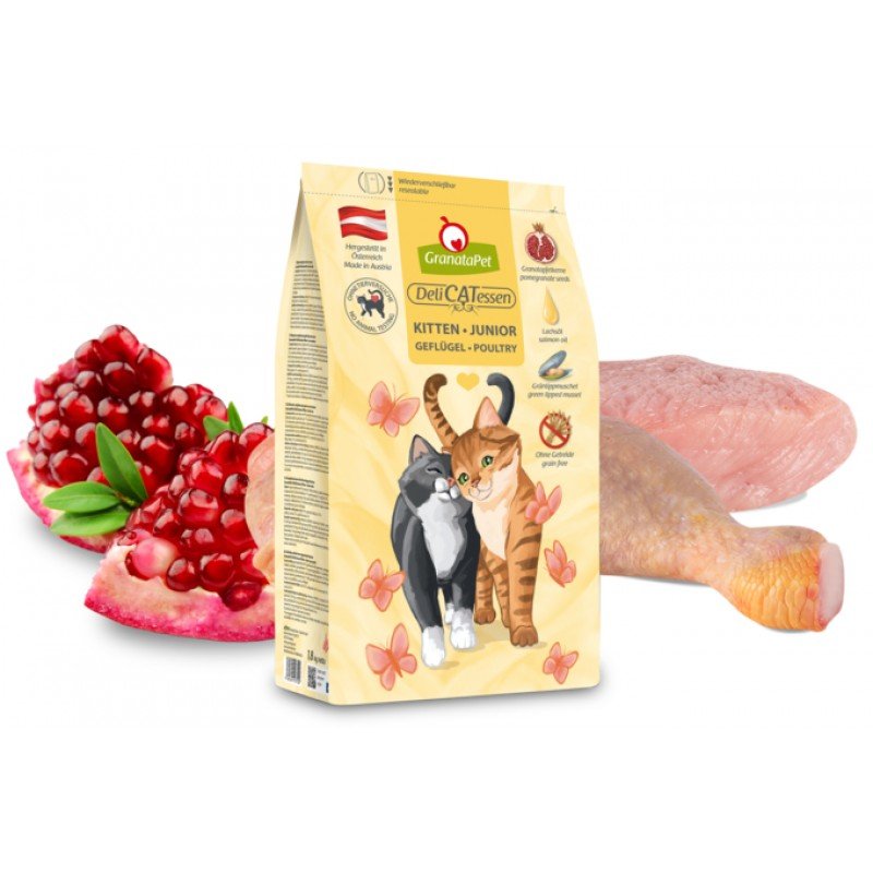 Granatapet Delicatessen Kitten με Πουλερικά 1,8kg ΞΗΡΑ ΤΡΟΦΗ ΓΑΤΑΣ Granatapet Delicatessen Kitten με Πουλερικά 1,8kg ΞΗΡΑ ΤΡΟΦΗ ΓΑΤΑΣ