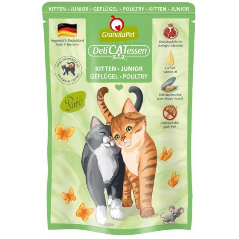 Granatapet Delicatessen Kitten 85gr με Πουλερικά ΥΓΡΗ ΤΡΟΦΗ - ΚΟΝΣΕΡΒΕΣ ΓΑΤΑΣ Granatapet Delicatessen Kitten 85gr με Πουλερικά ΥΓΡΗ ΤΡΟΦΗ - ΚΟΝΣΕΡΒΕΣ ΓΑΤΑΣ