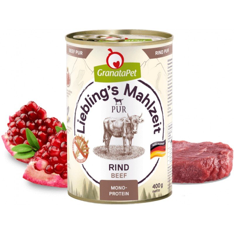 GranataPet Pur Κονσέρβα Σκύλου 400gr με Μοσχάρι ΣΚΥΛΟΙ GranataPet Pur Κονσέρβα Σκύλου 400gr με Μοσχάρι ΣΚΥΛΟΙ