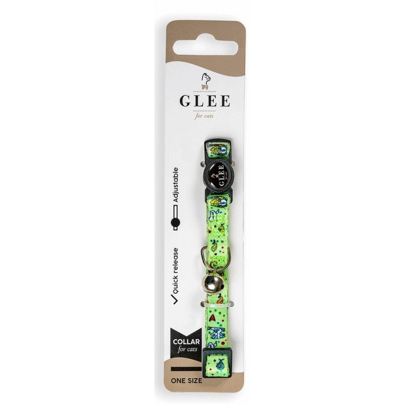 Περιλαίμιο Γάτας Glee Green Fish 1x30cm ΓΑΤΕΣ Περιλαίμιο Γάτας Glee Green Fish 1x30cm ΓΑΤΕΣ