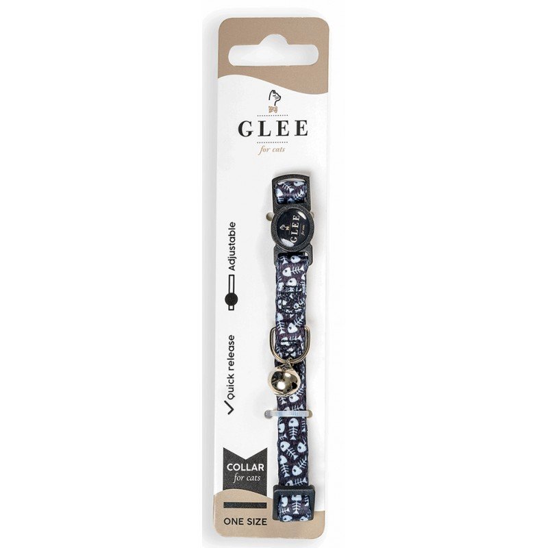 Περιλαίμιο Γάτας Glee Grey Fishbone 1x30cm ΓΑΤΕΣ Περιλαίμιο Γάτας Glee Grey Fishbone 1x30cm ΓΑΤΕΣ