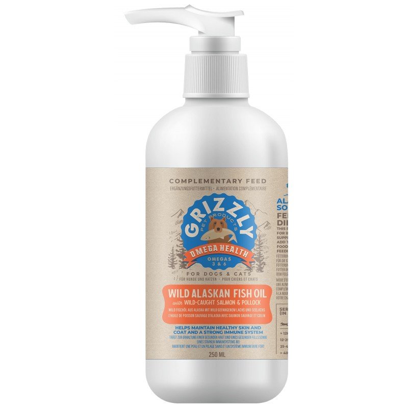 GRIZZLY SALMON OIL ΛΑΔΙ ΣΟΛΟΜΟΥ 250 ml ΣΥΜΠΛΗΡΩΜΑΤΑ ΔΙΑΤΡΟΦΗΣ & ΒΙΤΑΜΙΝΕΣ ΣΚΥΛΟΥ GRIZZLY SALMON OIL ΛΑΔΙ ΣΟΛΟΜΟΥ 250 ml ΣΥΜΠΛΗΡΩΜΑΤΑ ΔΙΑΤΡΟΦΗΣ & ΒΙΤΑΜΙΝΕΣ ΣΚΥΛΟΥ