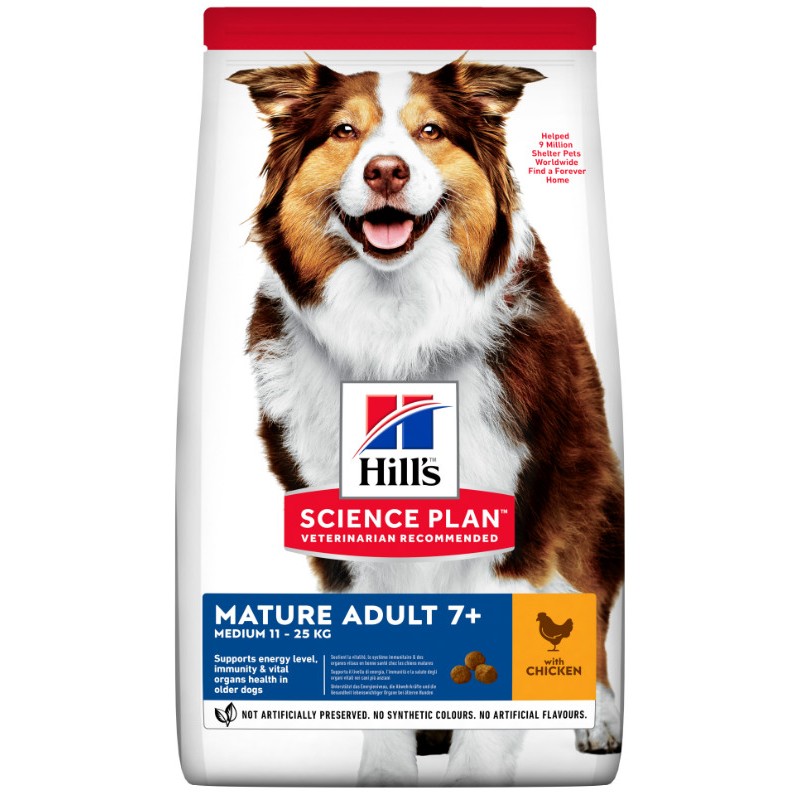 Hill's Science Plan Mature Adult 7+ Active Longevity Medium Για Σκύλους Με Κοτόπουλο 14KG (- 13 ΕΥΡΩ) ΞΗΡΑ ΤΡΟΦΗ ΣΚΥΛΟΥ Hill's Science Plan Mature Adult 7+ Active Longevity Medium Για Σκύλους Με Κοτόπουλο 14KG (- 13 ΕΥΡΩ) ΞΗΡΑ ΤΡΟΦΗ ΣΚΥΛΟΥ