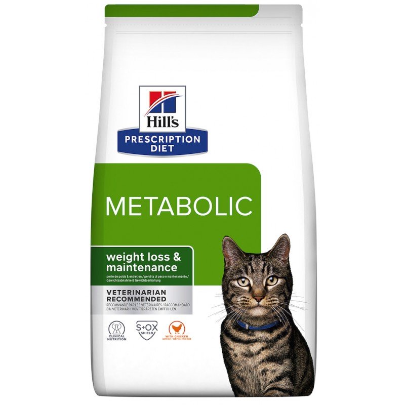 Hill's Prescription Diet Metabolic Weight Management Για Γάτες Με Κοτόπουλο 3kg ΓΑΤΕΣ Hill's Prescription Diet Metabolic Weight Management Για Γάτες Με Κοτόπουλο 3kg ΓΑΤΕΣ