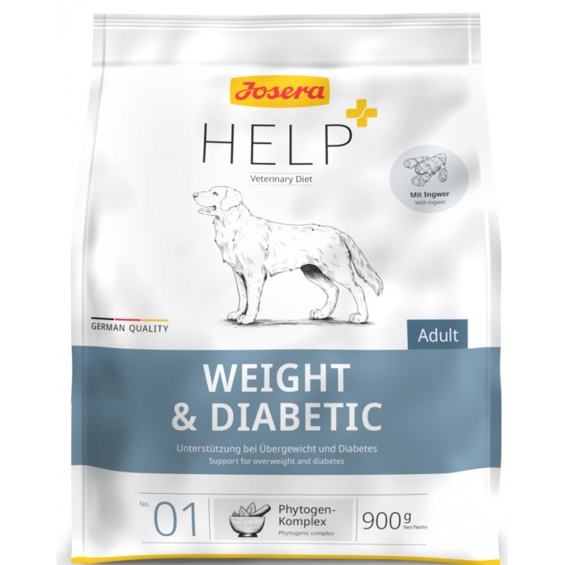Κλινική Δίαιτα Σκύλου Josera Help Weight and Diabetic 5x900gr  (4 + 1 Δώρο) ΣΚΥΛΟΙ