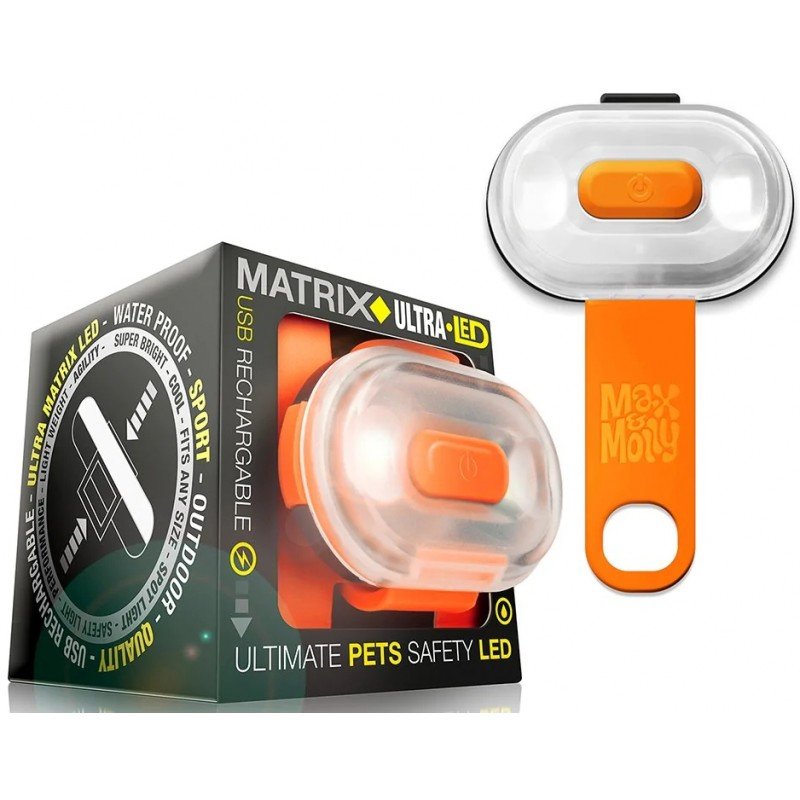MAX & MOLLY MATRIX ULTRA LED SAFETY ORANGE ΣΚΥΛΟΙ MAX & MOLLY MATRIX ULTRA LED SAFETY ORANGE ΣΚΥΛΟΙ