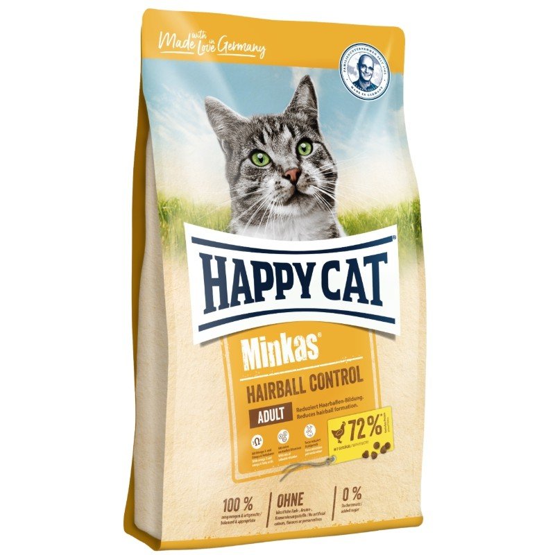 Happy Cat Minkas Hairball Control 10kg ΞΗΡΑ ΤΡΟΦΗ ΓΑΤΑΣ
