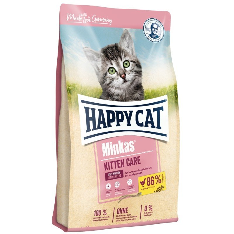 Happy Cat Minkas Kitten Care 10kg ΞΗΡΑ ΤΡΟΦΗ ΓΑΤΑΣ