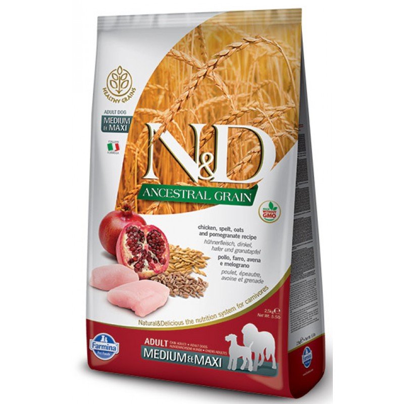 N&D LOW GRAIN ΚΟΤΟΠΟΥΛΟ & ΡΟΔΙ ADULT MEDIUM & MAXI 2.5KG N&D LOW GRAIN ΚΟΤΟΠΟΥΛΟ & ΡΟΔΙ ADULT MEDIUM & MAXI 2.5KG