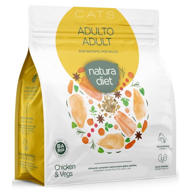 Natura Diet Cat Adult Chicken 400gr ΓΑΤΕΣ Natura Diet Cat Adult Chicken 400gr ΓΑΤΕΣ