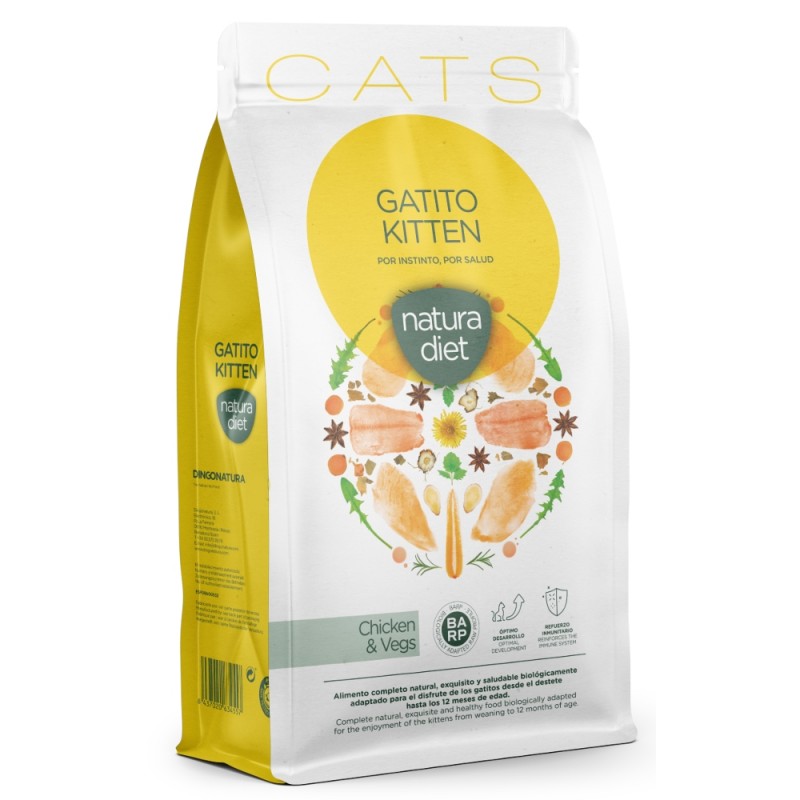 Natura Diet Cat Kitten Chicken 1,5kg ΓΑΤΕΣ Natura Diet Cat Kitten Chicken 1,5kg ΓΑΤΕΣ