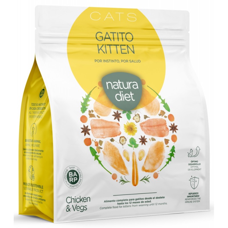 Natura Diet Cat Kitten Chicken 400gr ΓΑΤΕΣ Natura Diet Cat Kitten Chicken 400gr ΓΑΤΕΣ
